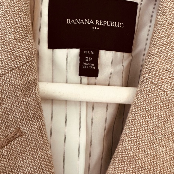 Banana Republic Brown Tweed Blazer - Picture 3 of 6